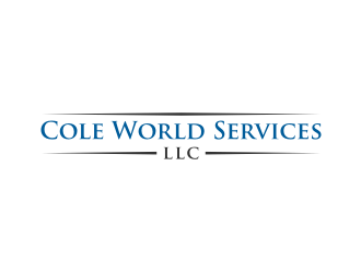 Cole World Services LLC logo design by Inaya