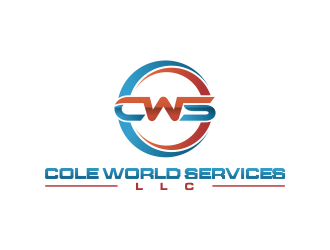 Cole World Services LLC logo design by oke2angconcept