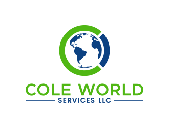 Cole World Services LLC logo design by lexipej