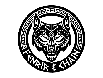 Fenrir & Chain logo design by haze