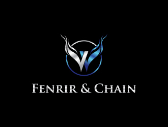 Fenrir & Chain logo design by Dianasari