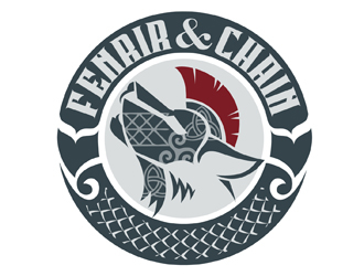 Fenrir & Chain logo design by DreamLogoDesign