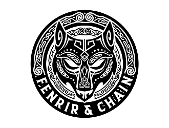 Fenrir & Chain logo design by haze