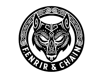 Fenrir & Chain logo design by haze