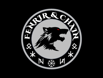 Fenrir & Chain logo design by pilKB