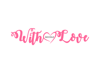 WITH LOVE, NICOLE logo design by FirmanGibran