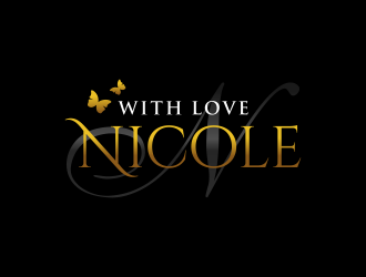 WITH LOVE, NICOLE logo design by ingepro