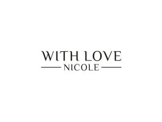 WITH LOVE, NICOLE logo design by artery