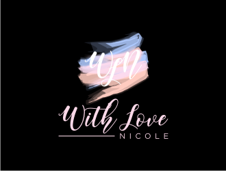 WITH LOVE, NICOLE logo design by Garmos
