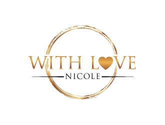 WITH LOVE, NICOLE logo design by uttam