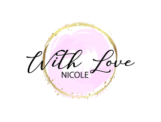 WITH LOVE, NICOLE logo design by uttam