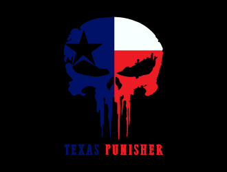 Texas Punisher logo design by keptgoing