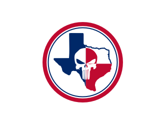 Texas Punisher logo design by Artomoro