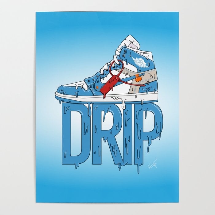 Drip Too Hard Clothing Logo Design - 48hourslogo