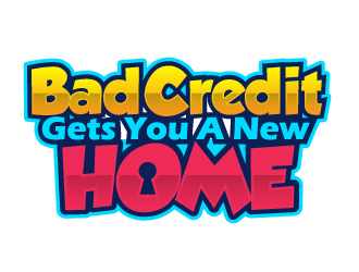 Bad Credit Guarantees You A Home logo design by AamirKhan