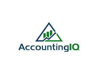 AccountingIQ logo design by pixalrahul