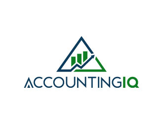 AccountingIQ logo design by pixalrahul