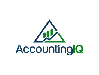 AccountingIQ logo design by pixalrahul