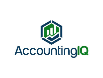 AccountingIQ logo design by pixalrahul