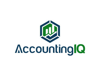 AccountingIQ logo design by pixalrahul