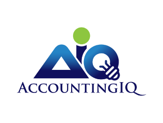 AccountingIQ logo design by nona