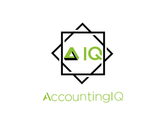 AccountingIQ logo design by dayco