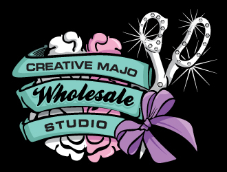 Creative Mojo Wholesale Studio logo design by LucidSketch