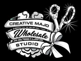Creative Mojo Wholesale Studio logo design by LucidSketch