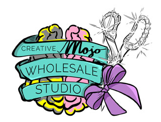 Creative Mojo Wholesale Studio logo design by DreamLogoDesign