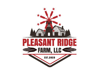 Pleasant Ridge Farm, LLC logo design by aryamaity
