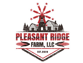 Pleasant Ridge Farm, LLC logo design by aryamaity