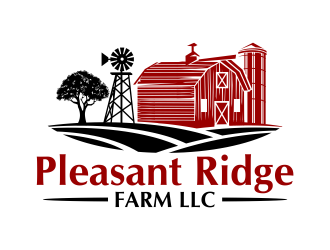 Pleasant Ridge Farm, LLC logo design by cintoko