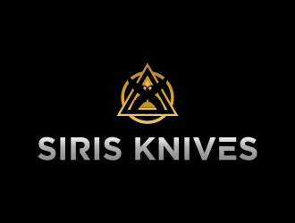 Siris Knives logo design by MUNAROH