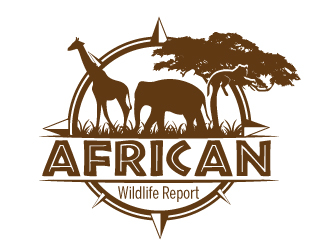 African Wildlife Report logo design by AamirKhan