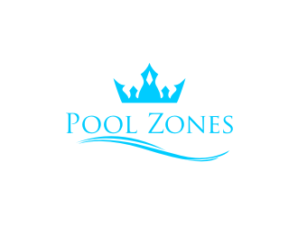 Pool Zones logo design by Lafayate