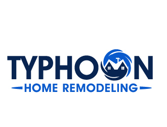 Typhoon Home Remodeling  logo design by PMG