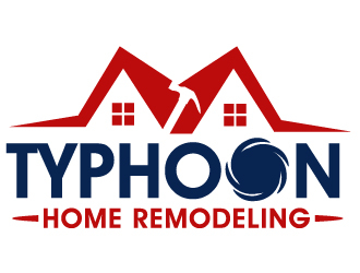 Typhoon Home Remodeling  logo design by PMG