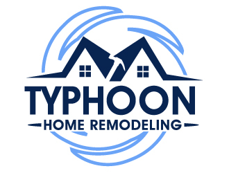 Typhoon Home Remodeling  logo design by PMG