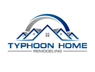 Typhoon Home Remodeling  logo design by MUNAROH