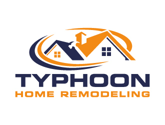 Typhoon Home Remodeling  logo design by akilis13