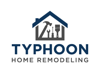 Typhoon Home Remodeling  logo design by akilis13