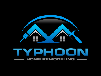 Typhoon Home Remodeling  logo design by Greenlight