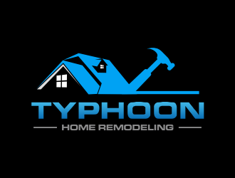 Typhoon Home Remodeling  logo design by Greenlight