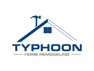Typhoon Home Remodeling  logo design by Greenlight
