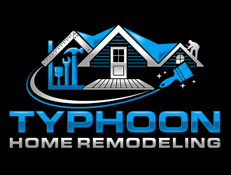 Typhoon Home Remodeling  logo design by agus