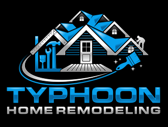 Typhoon Home Remodeling  logo design by agus