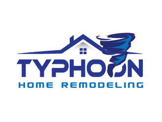 Typhoon Home Remodeling  logo design by il-in