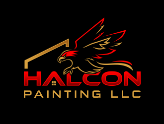 Halcon Painting LLC  logo design by Gopil