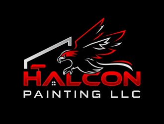 Halcon Painting LLC  logo design by Gopil
