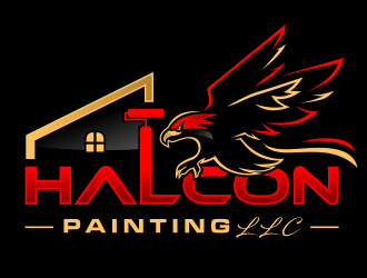 Halcon Painting LLC  logo design by Gopil